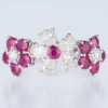 ブルーム ルビーxダイヤモンド ホワイトゴールドリング (R: 1.42 ct D: 1.02ct K18WG)