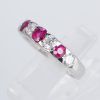 ルビーxダイヤモンド プラチナリング R: 0.74 ct D: 0.63ct Pt900 - 画像 (3)
