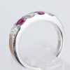 ルビーxダイヤモンド プラチナリング R: 0.43 ct D: 0.55ct Pt900 - 画像 (5)