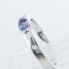 0.32ct アレキサンドライトリング Al 0.32ct D0.02ct Pt900