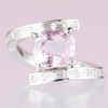 4.43ct ピンクサファイアプラチナリング S:4.43ct D:1.04ct Pt900 GIA - 画像 (5)