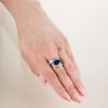 4.39ct ブルーサファイアプラチナリング S:4.39ct D:1.12ct Pt900 GIA - 画像 (5)