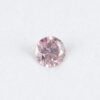 0.09ct Fancy Brownish Pink ファンシーブラウニッシュピンクダイヤモンド ラウンド GIA