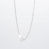 ライン アクアマリンxアコヤパールxクンツァイト製ペンダントネックレス (Aq: 8.36ct Ku: 7.45ct D: 0.18ct Pt950/850) - 画像 (8)