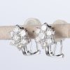 ダイヤモンド プラチナリイヤリング D: 2.00ct (1ct D: 1ct )Pt900