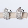ダイヤモンド ホワイトゴールドリイヤリング D: 2.00ct (0.5ct D: ct )K18WG