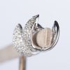 ダイヤモンド ホワイトゴールドリイヤリング D: 2.00ct (0.5ct D: ct )K18WG
