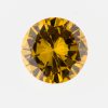 0.18ct Fancy Deep Orangy Yellow SI1 Round 中央宝石研究所(CGL)