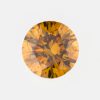 0.19ct, Fancy Deep Yellow Orange, SI-1, Round, 中央宝石研究所(CGL)