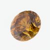 0.19ct, Fancy Deep Yellow Orange, SI-1, Round, 中央宝石研究所(CGL)