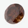 0.46ct, Fancy Dark Orangy Brown, SI-2, Round,中央宝石研究所(CGL)
