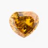 0.36ct, Fancy Deep Orangy Yellow, SI-2, Heart, 中央宝石研究所(CGL)