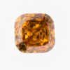 0.30ct, Fancy Deep Yellow Orange, SI-1, Cush, 中央宝石研究所(CGL)