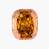 0.31ct, F.D.Yellowish Orange, SI-1, Cushion, 中央宝石研究所(CGL)