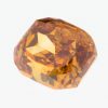 0.31ct, F.D.Yellowish Orange, SI-1, Cushion, 中央宝石研究所(CGL)