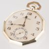 Longines ロンジン Decagonal　十角形　懐中時計　K14　ゴールド - 画像 (2)