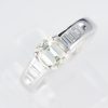 ダイヤモンドプラチナリング D: 0.75 ct D: 0.3ct Pt900