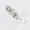ダイヤモンドプラチナリング D: 0.75 ct D: 0.3ct Pt900 - 画像 (3)