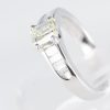 ダイヤモンドプラチナリング D: 0.75 ct D: 0.3ct Pt900 - 画像 (4)