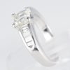 ダイヤモンドx0 プラチナリング D: 1.005 ct D: 0.4ct Pt900 - 画像 (4)