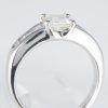 ダイヤモンドx0 プラチナリング D: 1.005 ct D: 0.4ct Pt900 - 画像 (5)