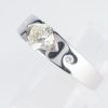 ダイヤモンド プラチナリング D: 0.73 ct D: 0.06ct Pt900 - 画像 (3)