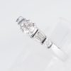 ダイヤモンド プラチナリング D: 0.33 ct D: 0.25ct Pt900 - 画像 (3)