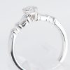 ダイヤモンド プラチナリング D: 0.33 ct D: 0.25ct Pt900 - 画像 (5)
