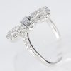 ダイヤモンド プラチナリング D: 0.44 ct　リボン