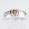 ブラウンダイヤモンド プラチナリング BrD: 1.02 ct D: 0.07ct Pt900 - 画像 (2)