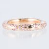 ライン　エタニティーピンクダイヤモンドピンクゴールドリング 0.75ct　K18PG
