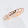ライン　エタニティーピンクダイヤモンドピンクゴールドリング 0.75ct　K18PG