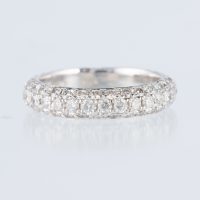 フルバヴェエタニティーホワイトゴールドリング 1.69ct