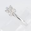 ダイヤモンド ホワイトゴールドリング D: 0.39 ct