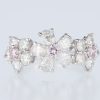 ブルーム ピンクダイヤモンドxダイヤモンド プラチナリング PD: 0.31ct 1.85ct Pt900 - 画像 (6)