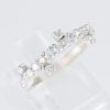 ダイヤモンド ホワイトゴールドリング D: 0.6 ct
