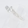 ダイヤモンドホワイトゴールドリング D: 0.27 ct D: 0.17ct K18WG - 画像 (3)