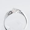 ダイヤモンドホワイトゴールドリング D: 0.27 ct D: 0.17ct K18WG - 画像 (5)