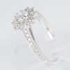 ダイヤモンド ホワイトゴールドリング D: 0.324 ct D: 0.41ct K18WG - 画像 (4)