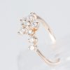 ダイヤモンド ピンクゴールドリング D: 0.74 ct - 画像 (4)