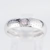 ピンクダイヤモンド ホワイトゴールドリング PD: 0.072 ct - 画像 (2)