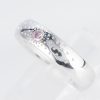ピンクダイヤモンド ホワイトゴールドリング PD: 0.072 ct - 画像 (3)