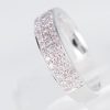 ピンクダイヤモンド ホワイトゴールドリング PD: 0.50ct