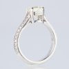 ダイヤモンド プラチナリング D: 2.04ct 0.46ct Pt900