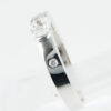 0.28ct Faint  Pinkish Brown フェイントピンキッシュブラウンダイヤモンドリング D 0.28ct D0.02ct Pt950 GIA - 画像 (3)