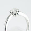 0.63ct G VVS2 Very Good エンゲージリング ラウンドカット ダイヤモンド プラチナリング  (D: 0.63/0.14ct) Pt900 GIA - 画像 (4)