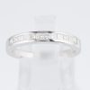 ライン  プリンセスカットダイヤモンド プラチナリング D: 0.45ct - 画像 (4)