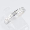 ライン  プリンセスカットダイヤモンド プラチナリング D: 0.45ct - 画像 (5)