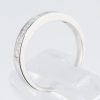 ライン  プリンセスカットダイヤモンド プラチナリング D: 0.45ct - 画像 (7)