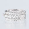 ライン  ダイヤモンド ホワイトゴールドリング D: 2.19ct K18WG - 画像 (2)